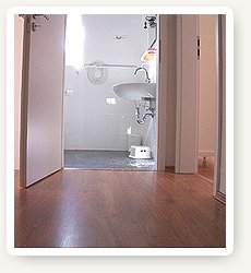 Badezimmer mit Dusche