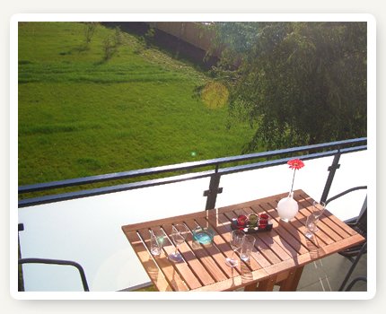Ferienwohnung mit Balkon